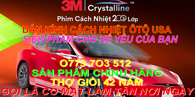 GIẢM 15% DÁN KÍNH 3M CHÍNH HÃNG