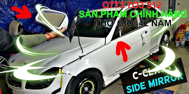 thay sửa chưa gương kính chiếu hậu xe ô tô