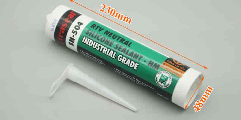 Hình 2: Keo dán kính chắn gió RTV X’traseal SN-504